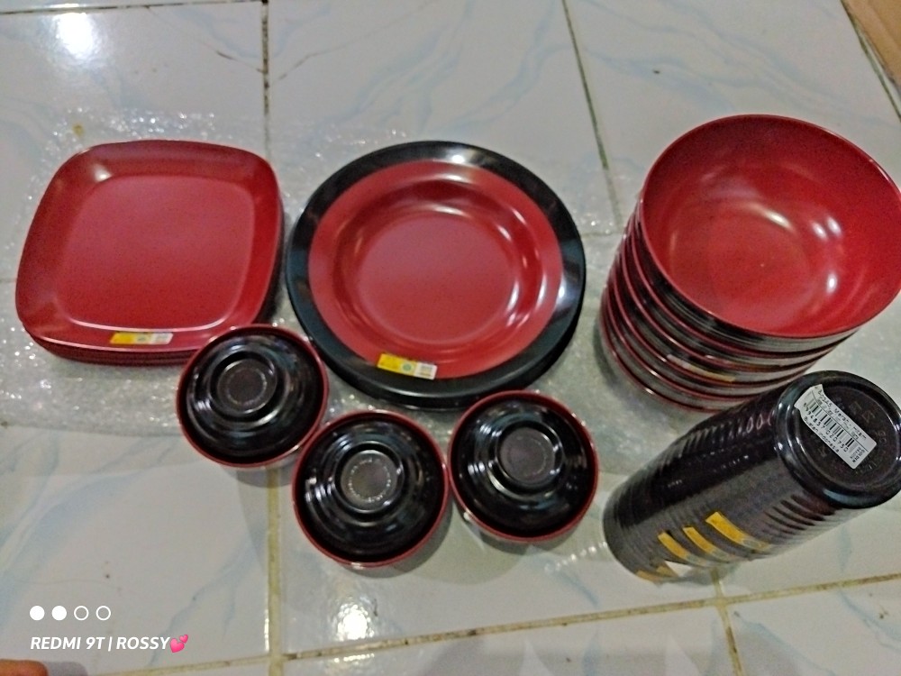 Melamin Set 30 Pcs