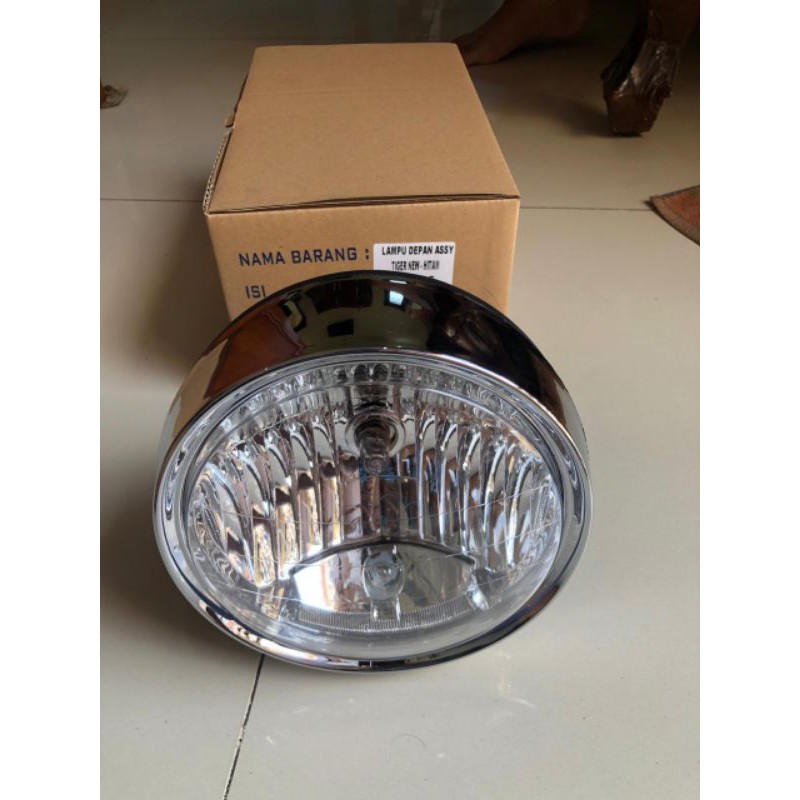 headlamp lampu depan tiger revo barong set assy