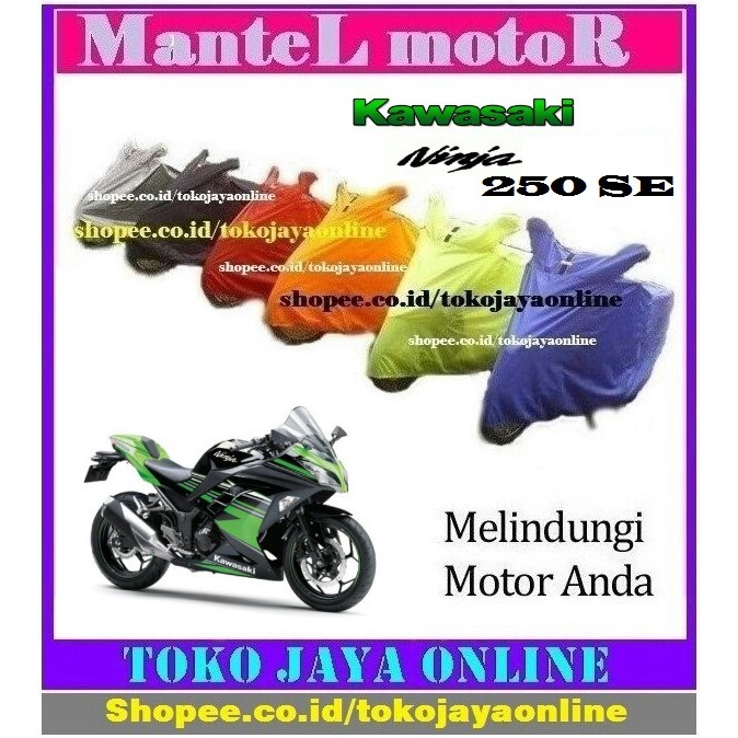 MANTEL MOTOR KAWASAKI NINJA 250-SE KEREN AWET SEKALI