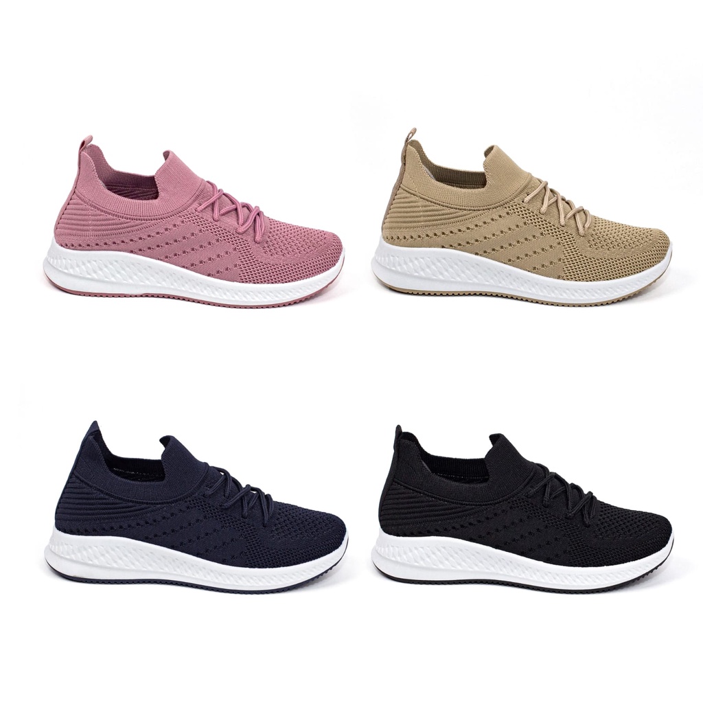 Sepatu Wanita Sneakers Pakai Tali  Import Cewek Sport Shoes Kasual Fashion Shoes Wanita A3083