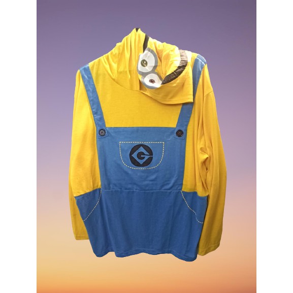 Baju Pria Wanita Jaket Hoodie Cewek Cowok Despicable Me Minion Unisex Original
