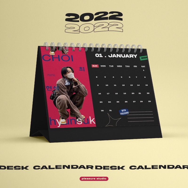 treasure desk calendar 2022