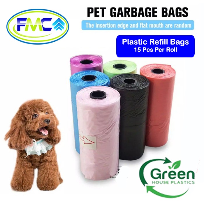 Kantong Plastik Sampah Roll Refill Bag Praktis Murah Buang Poop Kotoran Pampers Diapers Pet Care Ramah Lingkungan