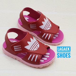 Sepatu Sendal Anak Cowok Karet  MERAH Size 22 25 Sandal  