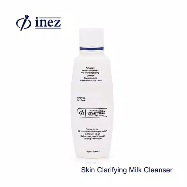 Inez Skin Clarifying Milk Cleanser 150 ml ~ ORIGINAL 100%