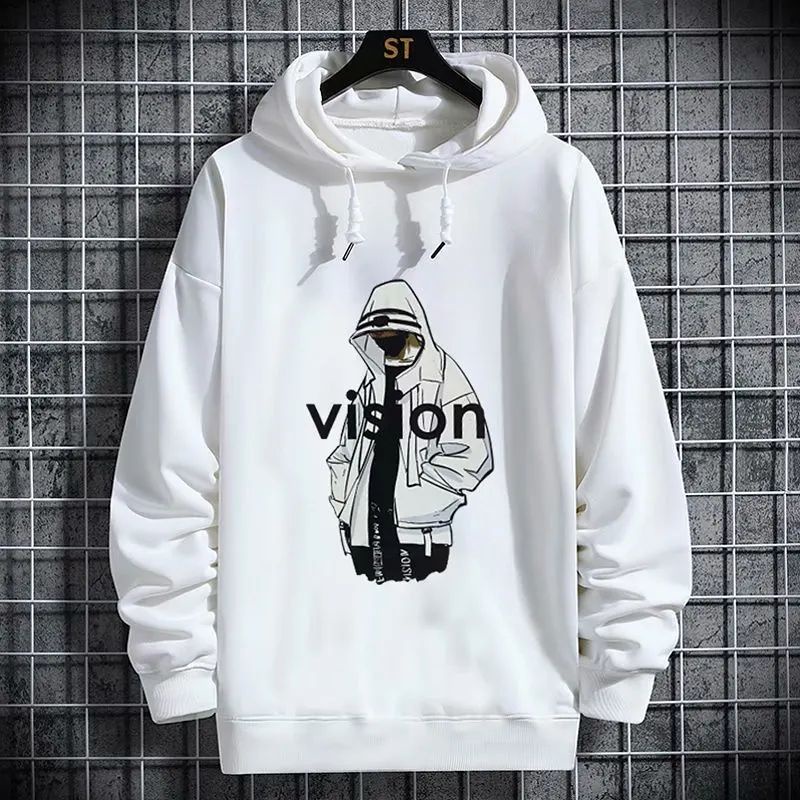 VISION HOODIE Jumper Hoodie Sweater Oversize Pria Wanita | Hoodie Terbaru Gaya Kasual Fashion Terkini Korean Style