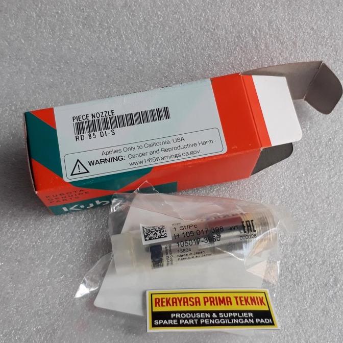 }}}}}}] RD85 DI S NOZZLE ORIGINAL KUBOTA JAPAN TRAKTIR SAWAH 5 LUBANG KABUT