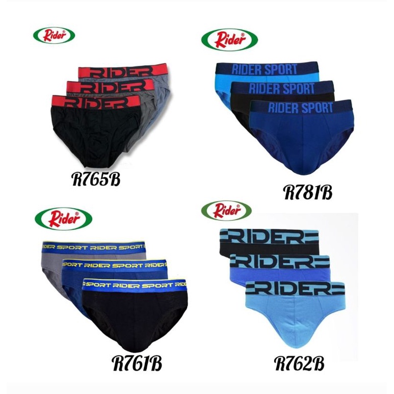 Celana Dalam Pria Rider Sport isi 3pc