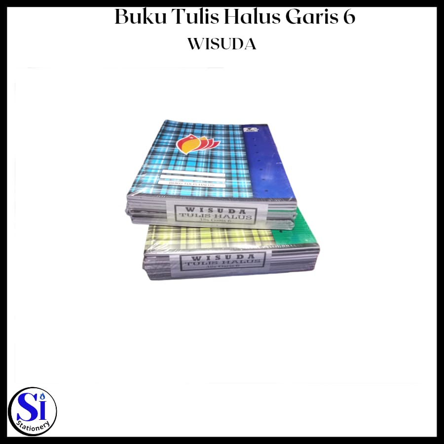 

Buku tulis halus garis 6 WISUDA