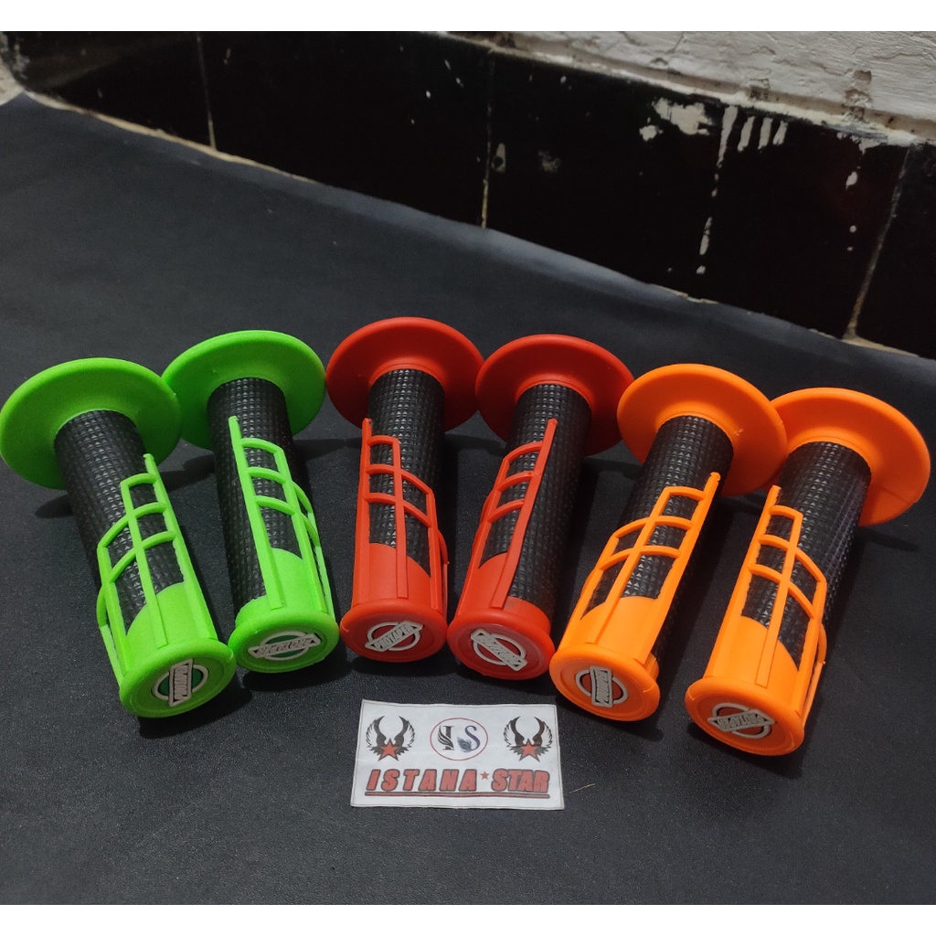 Handgrip Motor Variasi Handgrip Protaper Universal Klx,Crf,Nmax,Aerox,Pcx,Vario,Mio,R15,Vixion,Cbr150r Dll OREN