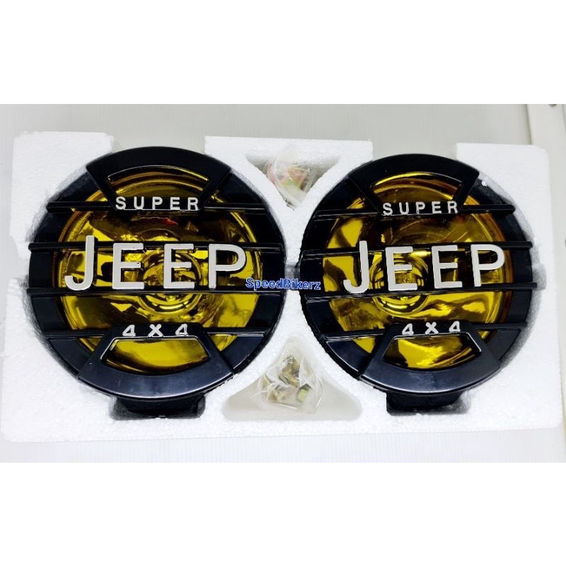 Lampu Depan Jeep 4X4 Bohlam h3 Mobil &amp; Motor Lampu Tembak Costum Universal Tembus kabut