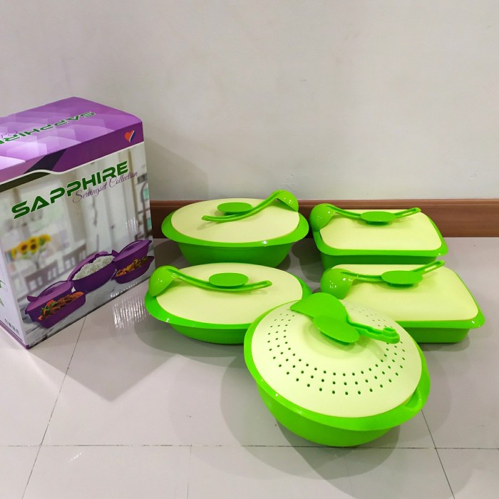 Saji Prasmanan - Mangkok Prasmanan Sapphire Serving Set