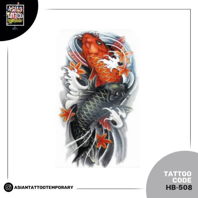 TATTO TEMPORARY / TATO TEMPORER /TATTO TEMPORER/TATO KULIT/ TATO ANTI AIR/TATTO BISA HILANG IKAN