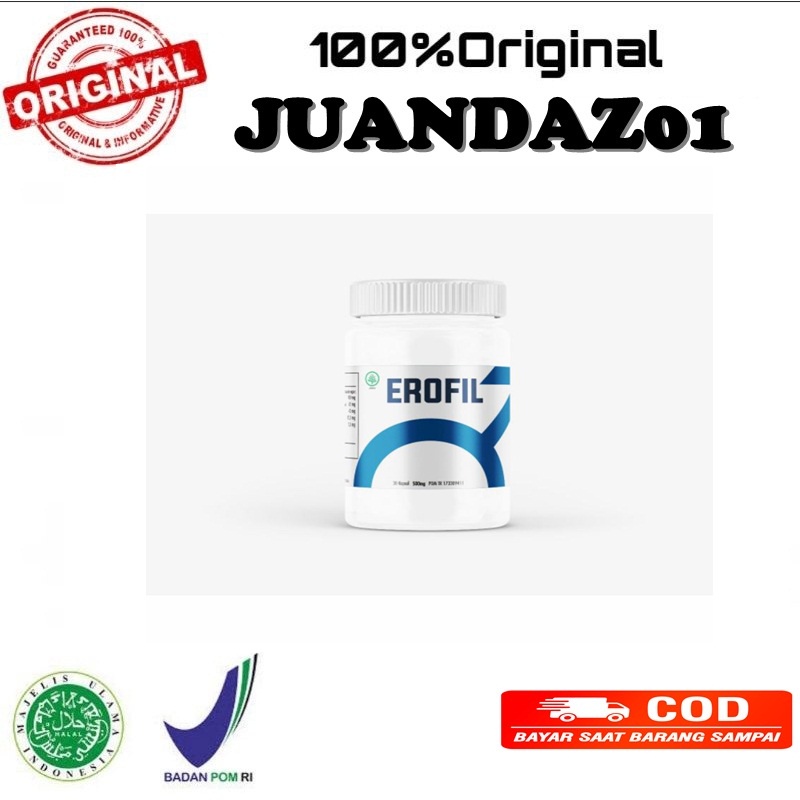 ( Terlaris ) EROFIL ASLI SUPLEMEN PRIA BPOM AMPUH OBAT EROFIL