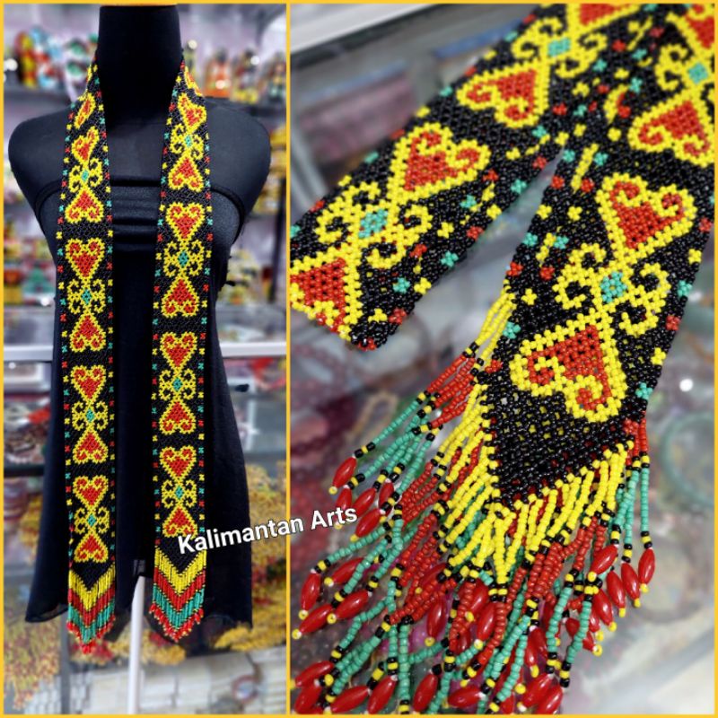 Syal Manik Dayak / Syal Kalimantan-U