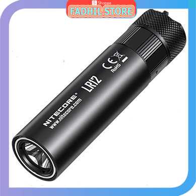 NITECORE LR12 Senter 2in1 Design Lipstick CREE XP-L HD V6 1000 Lumens