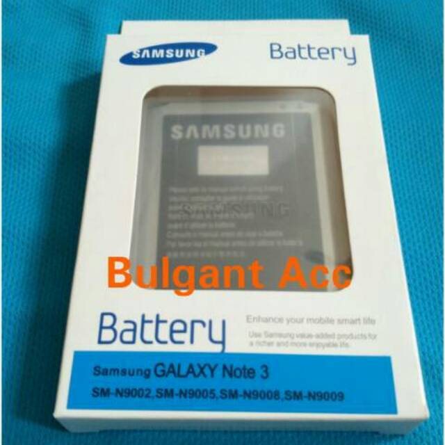 Baterai Batre Samsung Galaxy Not   e 3 Original Samsung Battery Galaxy