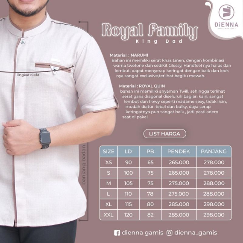 (KOKO DEWASA) Sarimbit / Couple Royal Family King & Queen by Dienna