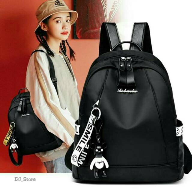 TAS RANSEL WANITA BURBERRY TYPE JC TW 9332 8802 GC TAS RANSEL P GAYA