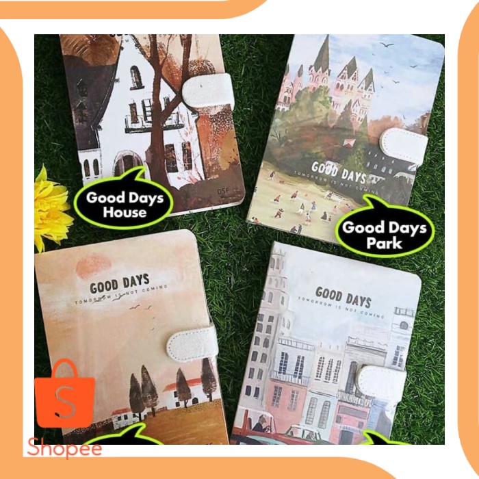 

Notebook Buku Diary Diary Fancy Hardcover Kunci Magnet - GOODDAYS
