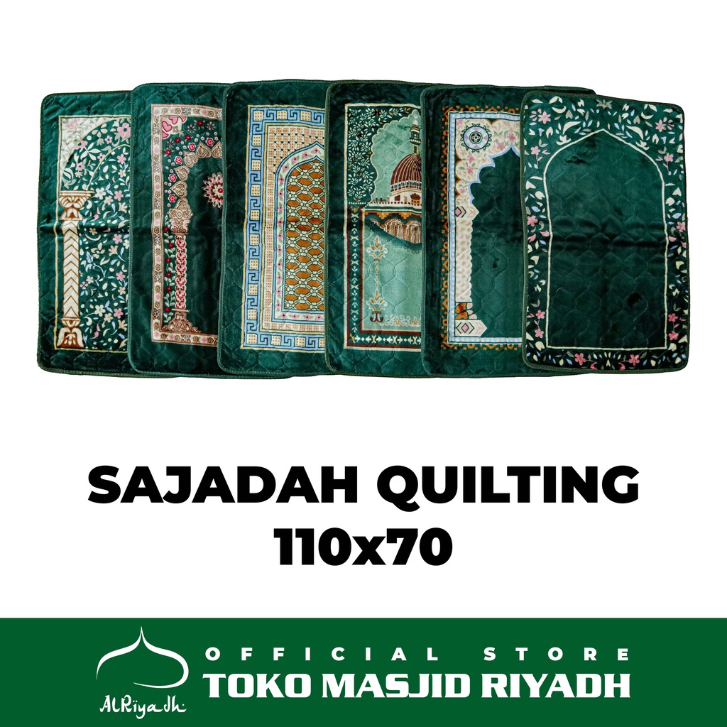 Sajadah Quilting Sajadah Tebal Halus Sajadah 70 CM Sajadah Arbain