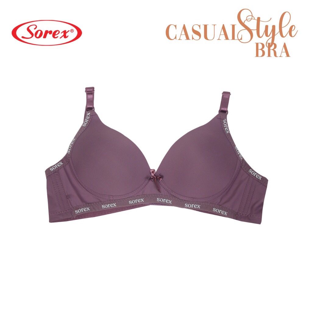 NEW !! BH BRA 17232 SOREX  Tanpa kawat | Pengait Belakang 2 Cup Sedang BRA SOREX 17232 BH BUSA TIPIS TANPA KAWAT CUP KECIL TERBARU - Sorex BH 17232 busa tanpa kawat kait 2 cup B casual style bra 34-40 - ARA98STORE