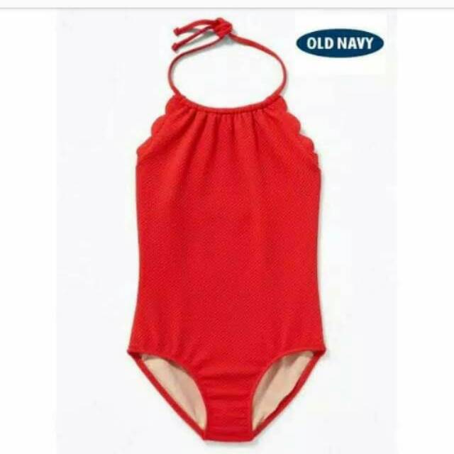 SWG-ON002 OldNavy Red Swimsuit