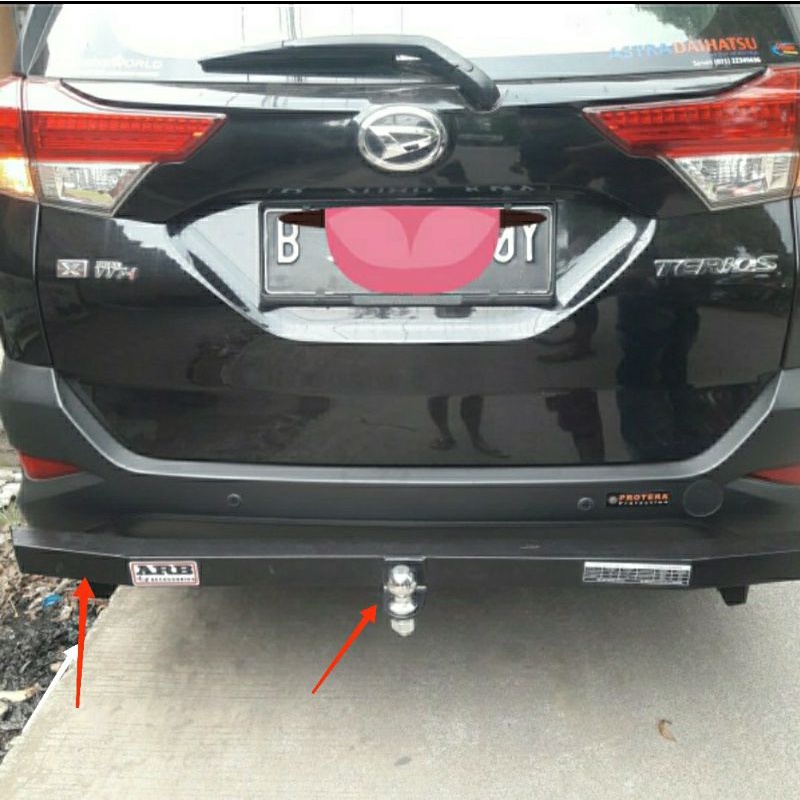 TOWING ARB PELINDUNG BEMPER BELAKANG MOBIL ALL NEW AVAMZA XENIA