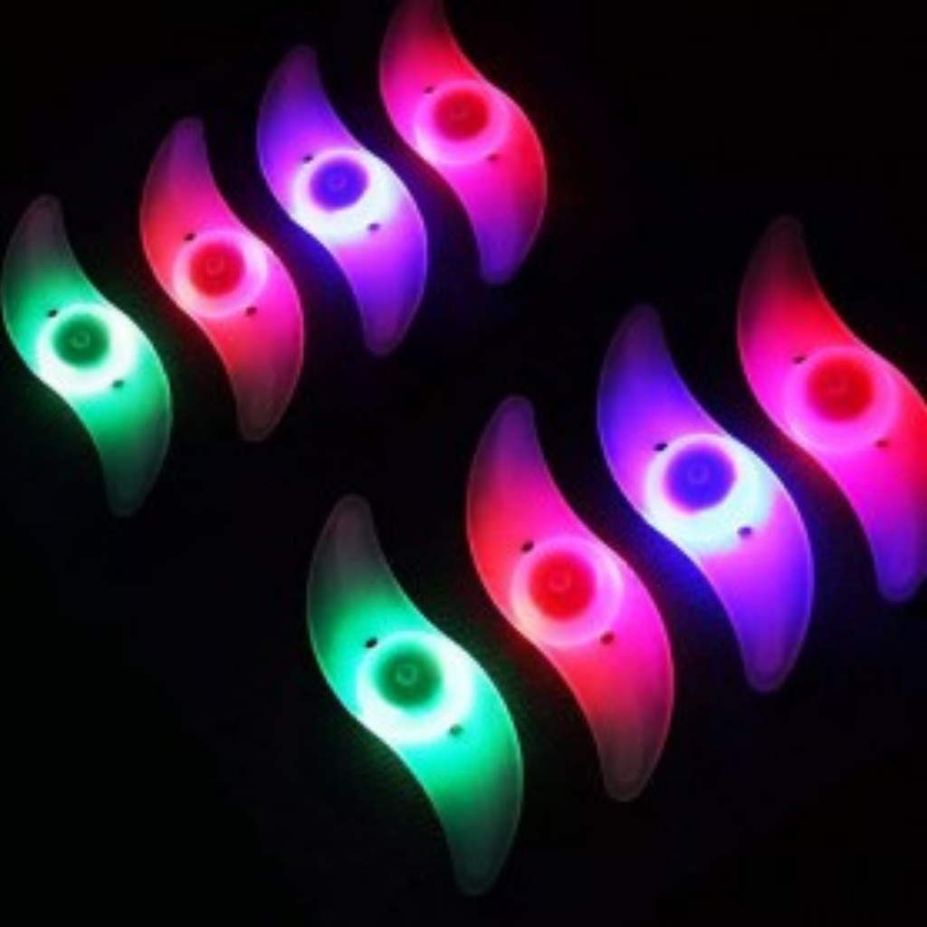 LAMPU BAN SEPEDA PELANGI Variasi Jari-Jari Anti Air Colorful LED Bicycle Wheel Light