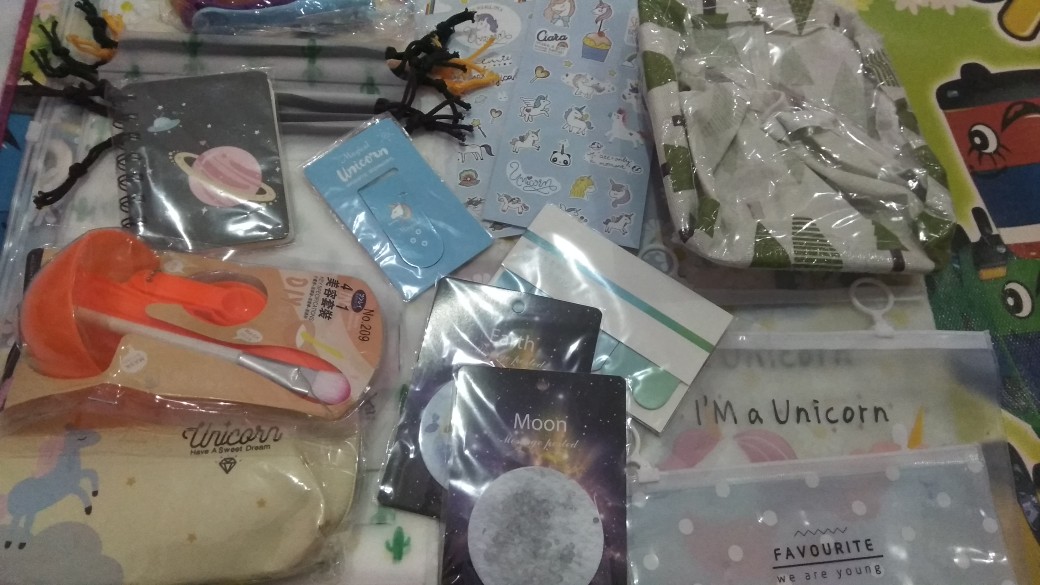 [tu] Kantong Zip Lock Transparan Bunga Daisy - Hw0115