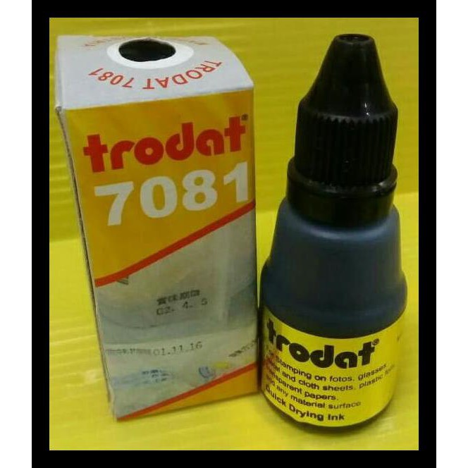 

Diskon Tinta Stempel Trodat 7081 Warna Hitam Utk Dimedia Plastik, Kaca, Besi Terbaru