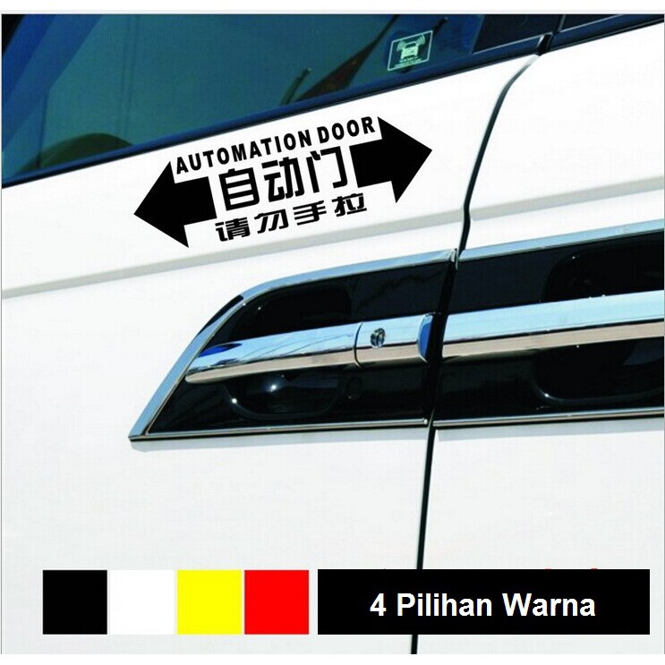 Tempelan Stiker Mobil Auto Door Reflector Kualitas Import