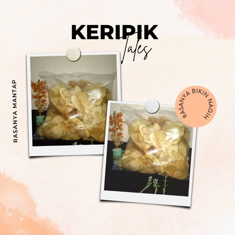 

Keripik Talas kemasan ½kg