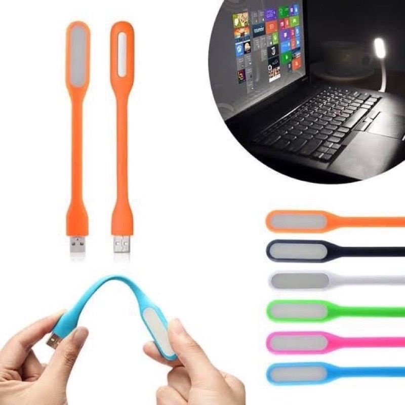 Lampu LED USB Flexible /Lampu Sikat USB / Lampu Sikat Gigi Promo Mitra