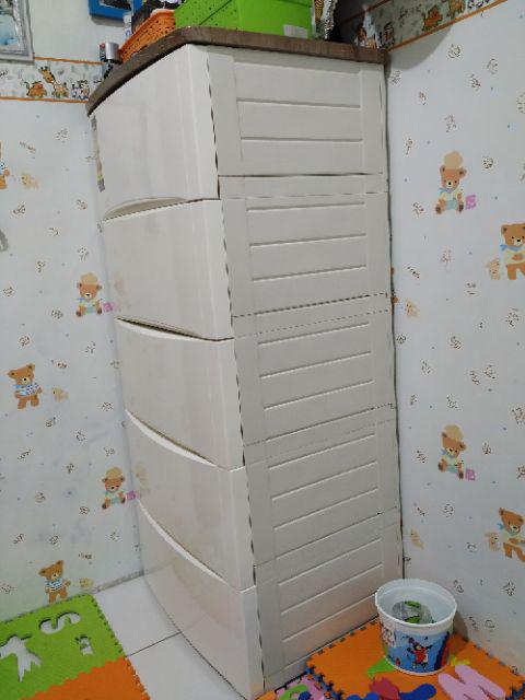 Laci Plastik / Lemari Plastik / Lemari Pakaian Olymplast Odc Susun 5