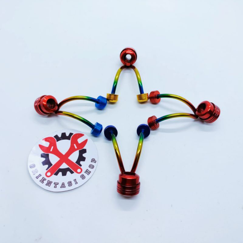 Gantungan Full CNC Model Y universal , Beat, Vario, Mio, Scoopy, Fino, Nmax , DLL semua motor bisa