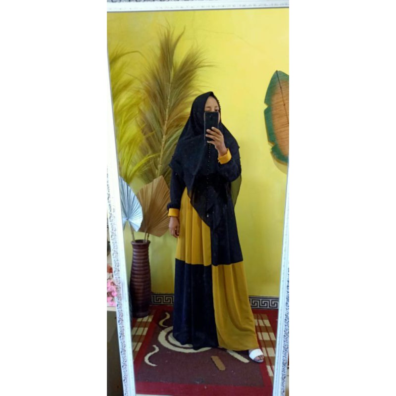 Gamis Catur Premium by Nia Muslimah