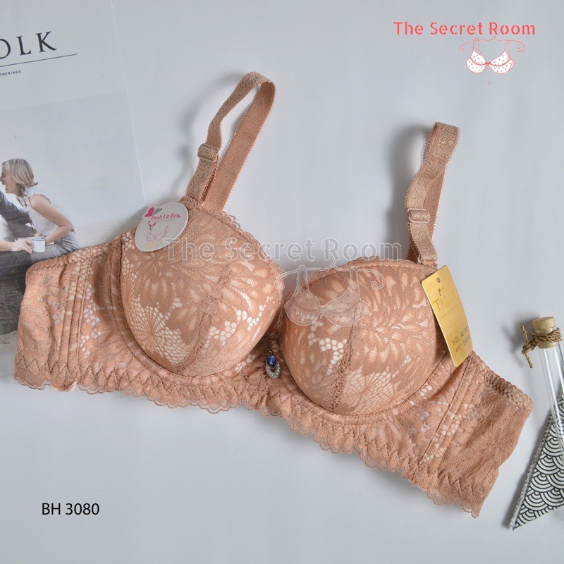 TALLY BRA BH PUSH UP 3080 I BUSA TEBAL I CUP B BESAR | TANPA KAWAT I SIZE 36-40