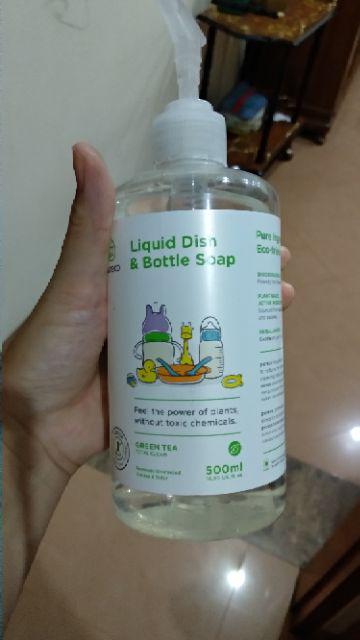 Pureco Dish Wash & Bottle Soup - Liquid Detergent Sabun Cuci Botol / Pakaian Bayi