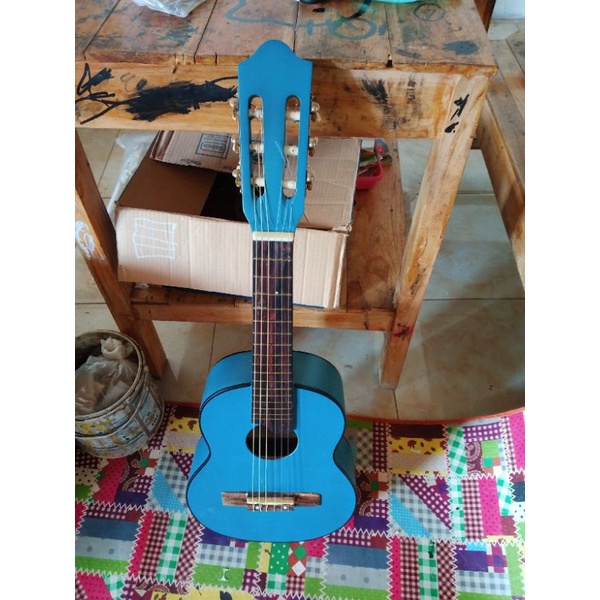 gitarakustik/gitar3/4senarnilon/galatmusik gitar Dames Ukulele senar6