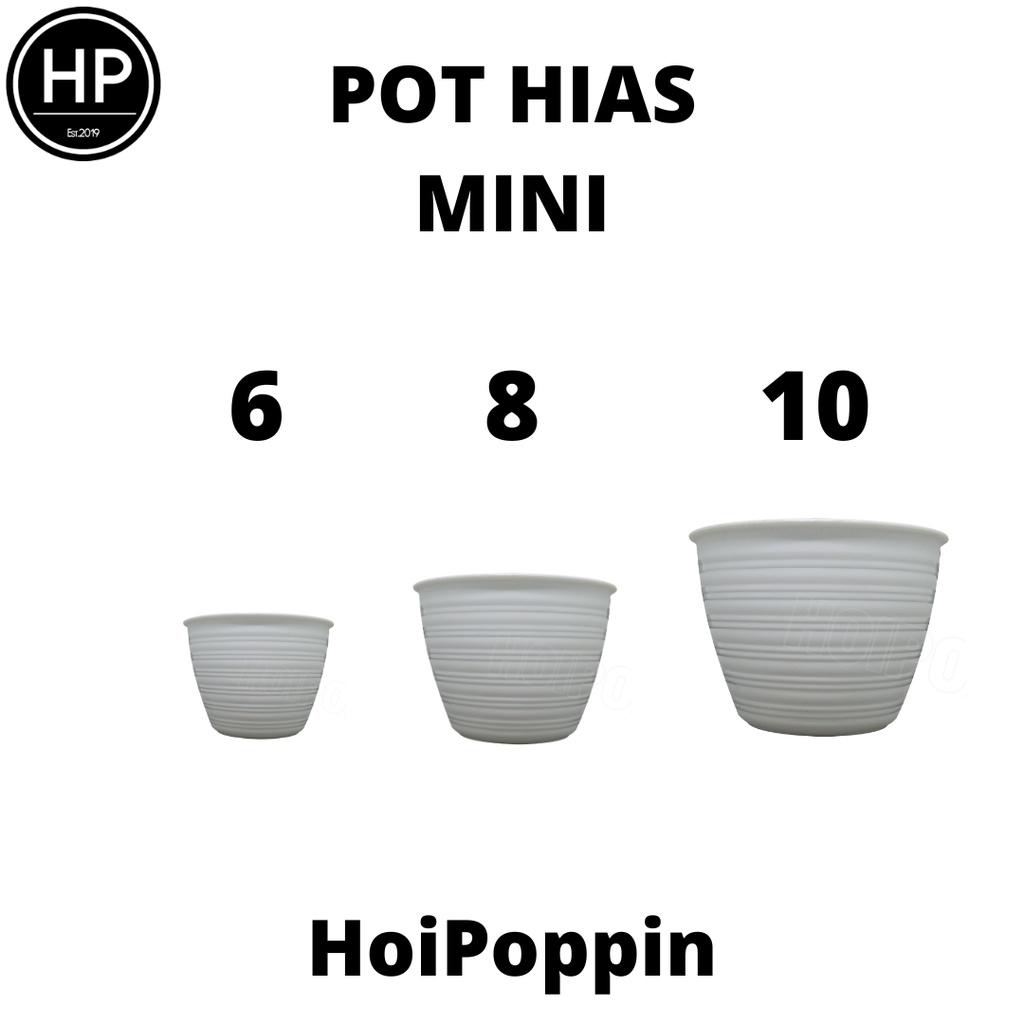 HP - POT HIAS UKURAN MINI JENIS TAWON 10 - 6