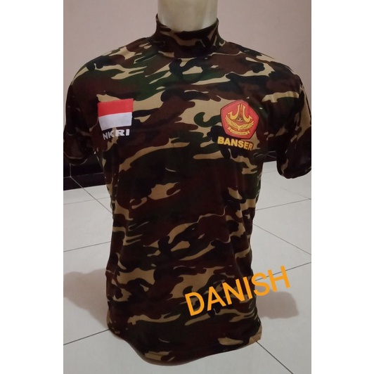 KAOS PENDEK BANSER,KAOS DALAMAN PDL BANSER