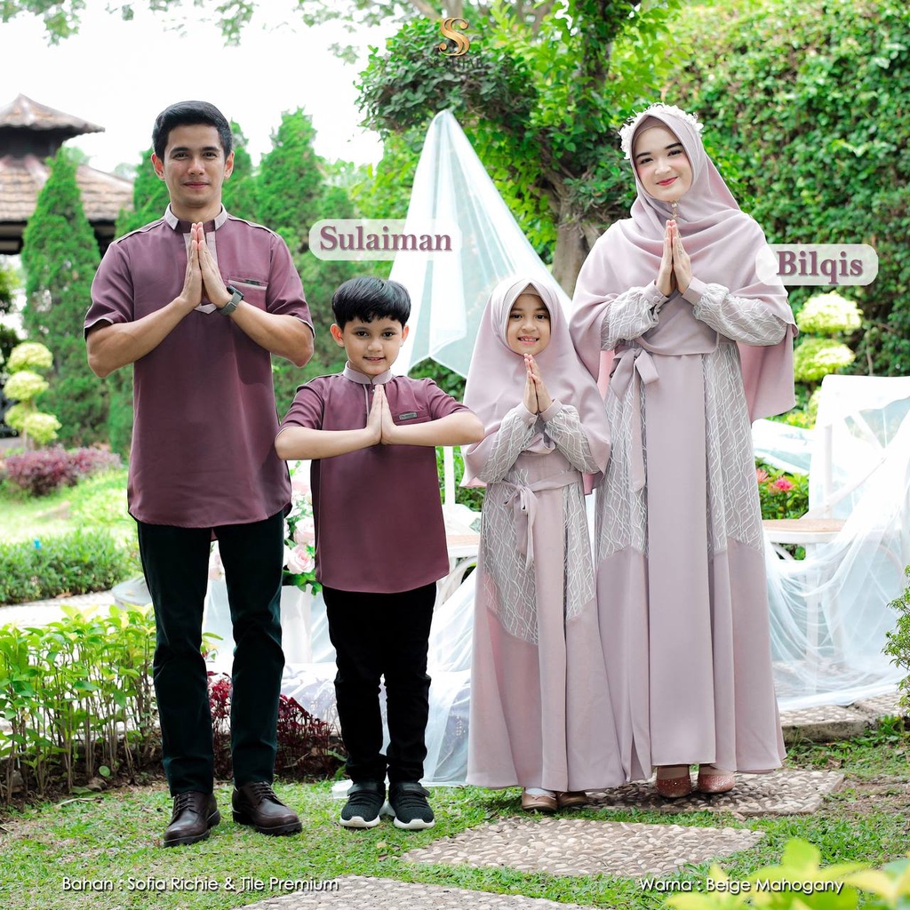 MOM Dress Only - Sarimbit Bilqis Sulaiman SS Hijab (READY STOCK)