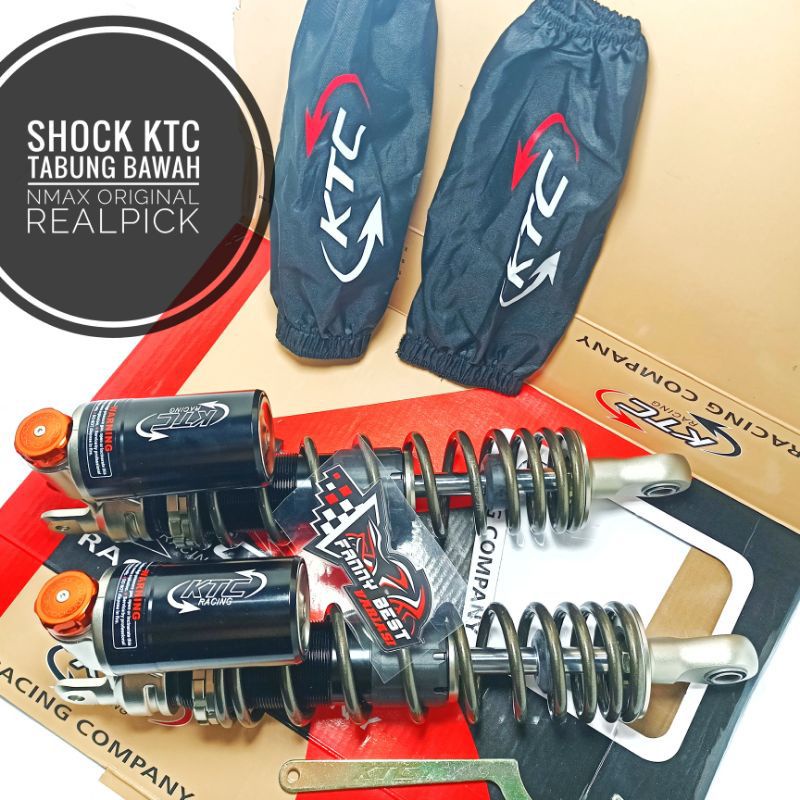 Shockbreaker KTC TABUNG BAWAH APEX SERIES NMAX PCX UKURAN 335MM ORIGINAL SHOCK KTC TABUNG BAWAH