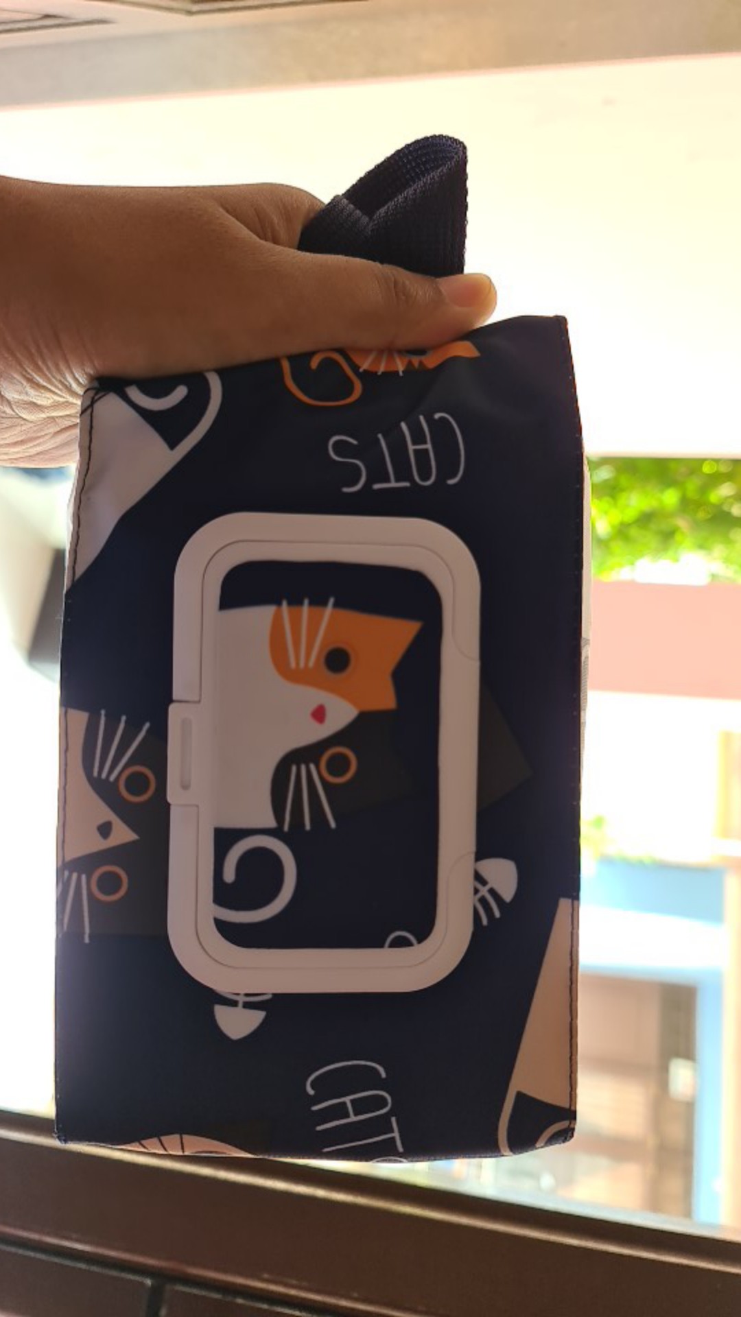 Tempat Tissue Basah Dan Kering 2in1 3in1 4in1 Cats Donker