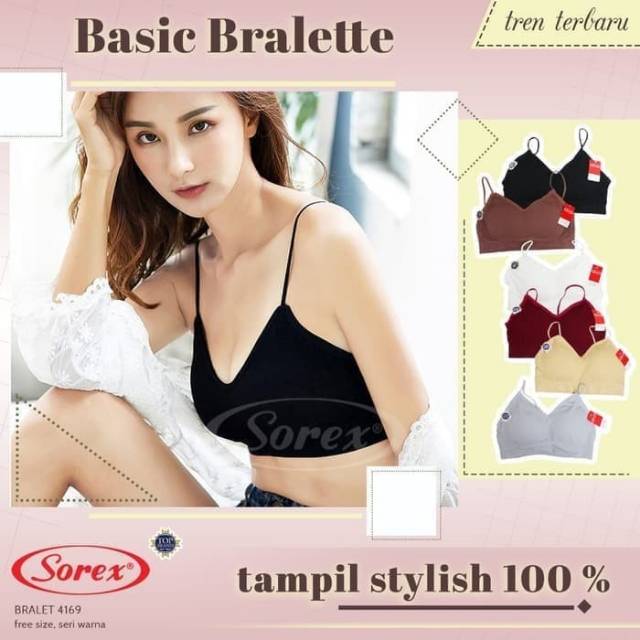 Bra BH Kemben basic Brallete Sorex 4169