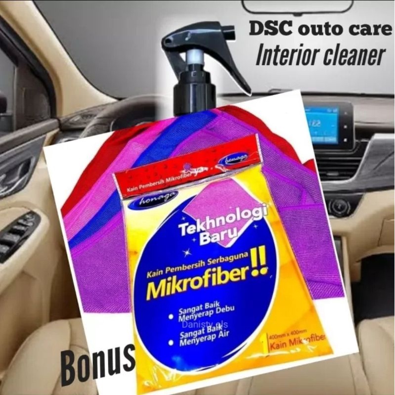 Pembersih interior mobil dsc ukuran 250ml /all cleaner multifungsi / interior cleaner / dashboard / bludru / jok kulit