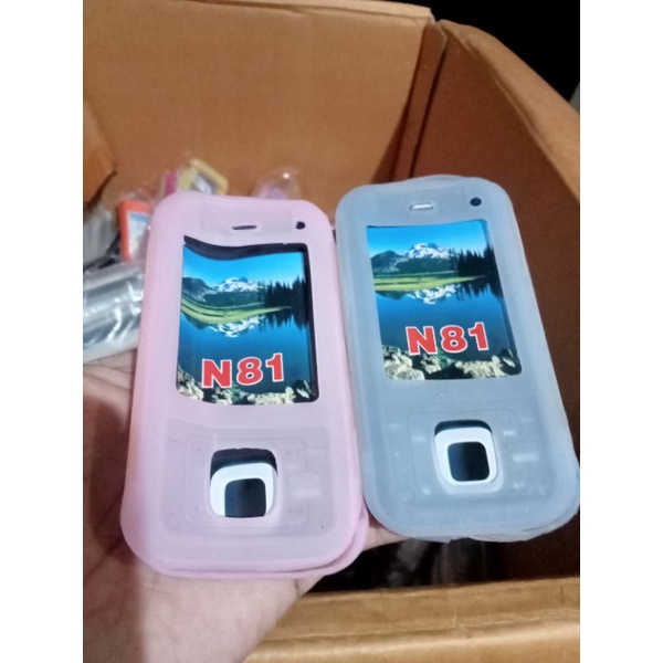 silikon case Nokia n81 2gb n81 8gb