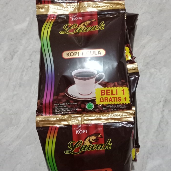 

Kopi Luwak Black Coffee 15x25gr