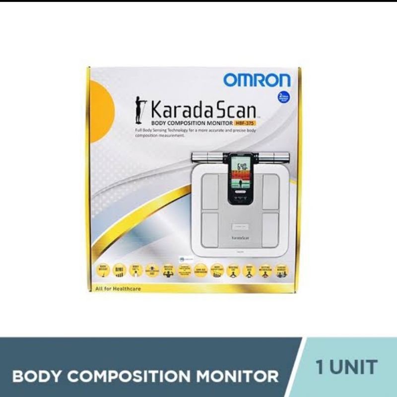 Timbangan badan digital Omron HBF 375 Karada Scan Body Fat Monitor